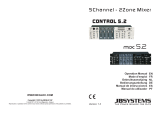 JBSYSTEMS CONTROL 5.2 Manual do proprietário