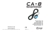 JBSYSTEMS LIGHT CA-8 Remote Controller Manual do proprietário