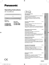Panasonic CS-MRE7PKE Manual do proprietário