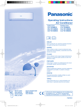 Panasonic CUYE12MKX Instruções de operação
