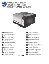 HP LaserJet Pro CP1525 Color Printer series Guia de instalação