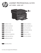 HP LaserJet Pro M1217nfw Multifunction Printer series Guia de instalação