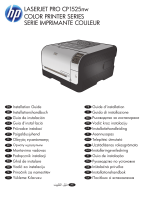 HP LaserJet Pro CP1525 Color Printer series Manual do proprietário