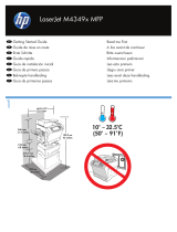 HP LaserJet M4349 Multifunction Printer series Manual do usuário