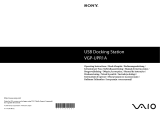 Sony VGP-UPR1A Manual do usuário