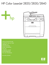 HP Color LaserJet 2800 All-in-One Printer series Manual do proprietário