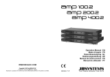 JBSYSTEMS LIGHT AMP 200.2 Manual do proprietário