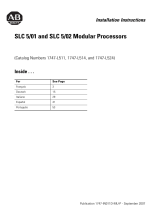 Allen-Bradley SLC 5/02 Guia de instalação