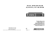 JBSYSTEMS LIGHT D2-1500 Manual do proprietário