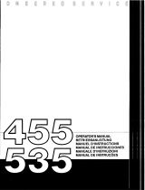 Jonsered 455 Manual do proprietário