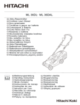 Hitachi Koki ML36DAL Manual do usuário