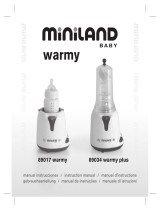 Miniland Baby WARMY 89017 Manual do usuário
