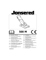 Jonsered 500 M Manual do proprietário