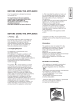 Hoover-Helkama HFOE 5485 B Manual do usuário