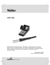 Weller HAP 200 Manual do usuário