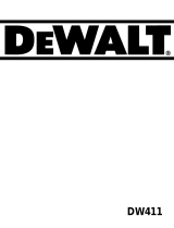 DeWalt DW411 Manual do proprietário