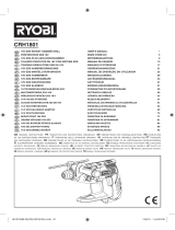 Ryobi CRH1801 Manual do proprietário