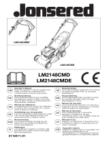Jonsered LM 2148 CMDE Manual do proprietário