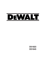 DeWalt D51845 T 2 Manual do proprietário