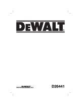 DeWalt D26441 Manual do proprietário