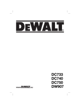 DeWalt DC750 T 2 Manual do proprietário