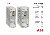 ABB ACS55-01E-01A4-1 Manual do usuário