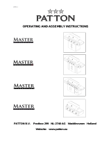 Patton Master threeburner Manual do proprietário