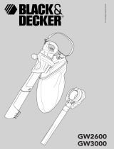 Black & Decker GW2600 T5 Manual do usuário