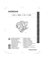 Hitachi C 6U2 Manual do usuário
