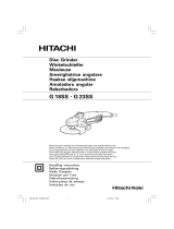 Hitachi G18SS Manual do proprietário