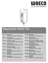 Waeco Waeco MagicSafe MSG150 Guia de instalação