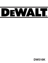 DeWalt DW516 T 3 Manual do proprietário