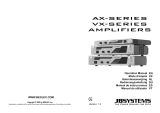 JB systems AX Serie Manual do proprietário