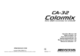 JB systems CA-32 COLORMIX Manual do proprietário