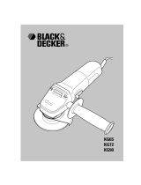 Black & Decker KG65 Manual do usuário