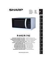 Sharp R-742BKWR-742WWR-743S Manual do proprietário