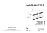 JBSYSTEMS LIGHT LASER BURST III Manual do proprietário