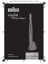 Braun CRUZER 6 PRESICION Manual do proprietário