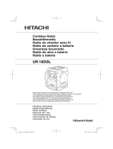 Hitachi UR 18DSL Handling Instructions Manual