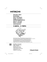 Hitachi C 6MFA Manual do proprietário