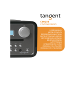 Tangent CINQUE CD-DAB RADIO Manual do proprietário