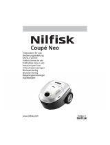 Nilfisk coupe xtra Manual do proprietário