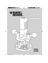 Black & Decker KW800 T1 Manual do proprietário