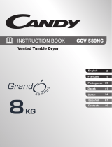 Candy GCV 580NC-S Manual do usuário