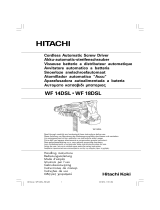 Hitachi WF14DSL Manual do proprietário