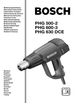 Bosch PHG 600-3 Manual do proprietário