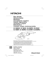 Hitachi G 23SR Manual do proprietário