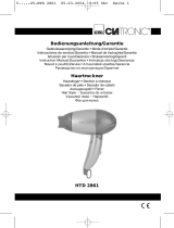 Clatronic htd 2861 Manual do proprietário