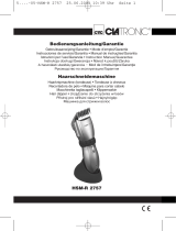 Clatronic hsm r 2757 Manual do proprietário
