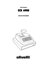 Olivetti ECR 6900 Manual do proprietário